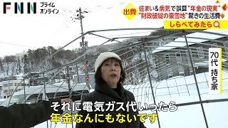 人気シリーズ“年金の現実”住まい amp 病気の誤算【しらべてみたら】 [upl. by Annice]