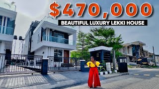 Inside a ₦350M 470000 Beautiful Contemporary House In Lekki Lagos [upl. by Kind644]