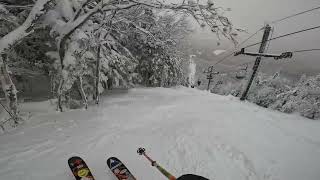 Favorite Laps  Upper Madonna Liftline and Headwall  Smugglers Notch 2024 [upl. by Dnomed51]