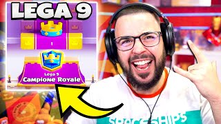 già LEGA 9  ma sono un Mostro   CLASH ROYALE [upl. by Dannon]