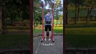 What is my MAX weighted pullup shorts motivation fitness [upl. by Caine]