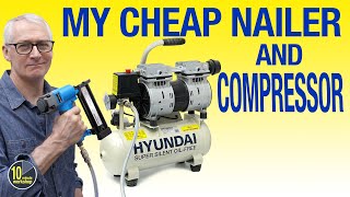 My Cheap Nailer and Compressor video 463 [upl. by Anitsihc]