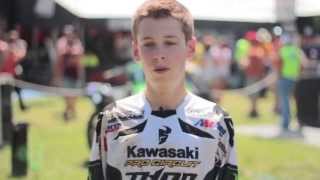 Adam Cianciarulo Makes His Pro Motocross Debut  Generation Next [upl. by Wilinski]