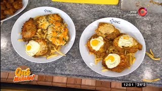 Receta de hoy festival de milanesas [upl. by Ellerud]