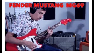 2010 Fender Japan Mustang MG69 Demo and thoughts [upl. by Benny977]