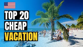 Top 20 Cheap Places to Visit in the USA 2024  Best Vacation Spots [upl. by Hedve137]