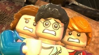 LEGO Harry Potter Years 57 Walkthrough Part 24  Year 7 Deathly Hallows  Fiendfyre Frenzy [upl. by Abram]