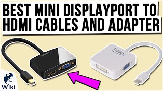 9 Best Mini Displayport To HDMI Cables and Adapter 2021 [upl. by Rivard]