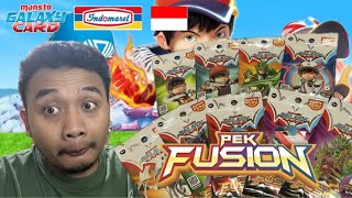 UNBOXING KARTU BOBOIBOY 9 PEK FUSION VERSI INDONESIA LENGKAP  MONSTA GALAXY CARD [upl. by Niassuh]