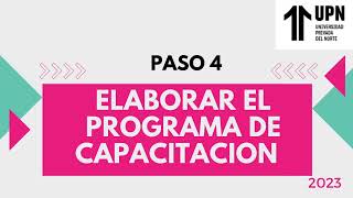 ¿Cómo hacer un plan de capacitación organizacional [upl. by Artimid103]