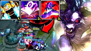 ALISTAR TOP BUT I DEAL 300 MORE DAMAGE AND 1V3 EVERYONE  S14 Alistar TOP Gameplay Guide [upl. by Erodoeht]