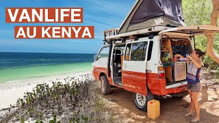 Le bonheur de retrouver notre van aménagé au Kenya Vanlife simplicité kitesurf [upl. by Llewol533]