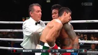 MAGSAYO VS VARGAS FIGHT ang kontobersyal na pagkatalo ni MAgsayoEsonTV20 [upl. by Dolhenty]