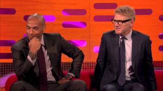 The Graham Norton Show  Lee Mack Mocks Thierry Henry and Nicklas Bendtner [upl. by Marty]