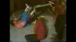 Bill Dundee amp Jerry Lawler vs Carl Fergie amp Don Bass Concession Stand Brawl 10787 [upl. by Job691]