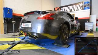 Nissan 370 Z Akrapovic [upl. by Ytirev]