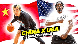 BEST Streetballer From China amp USA Team UP amp Form UNSTOPPABLE 2v2 Duo [upl. by Amos]