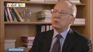 EuroNews  FR  Interview Jacques Delors [upl. by Ydnak]