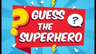 Guess the 10 superheroes in 5 seconds [upl. by Peter967]