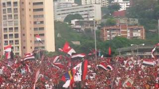 Barra del Caracas FC Final juego de ida Caracas vs tachira [upl. by Latsyc887]