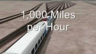 HUGE ACELA TRAIN WRECK AT 1000 MPH IN TRAIN SIMULATOR [upl. by Aicirt46]