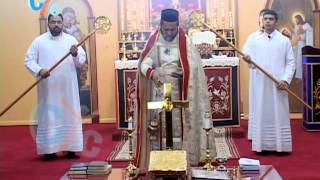 The Holy Liturgy from St Basil Malankara The Indian Orthodox Church NY [upl. by Nyleak]