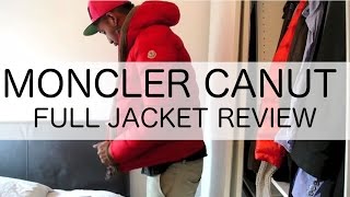 Trying on a Moncler Canut Ski Jacket  Review  TheHoxtonTrend [upl. by Waldman]