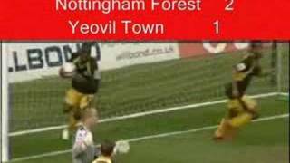 Nottingham forest vs Yeovil goals highlights and celebration [upl. by Mittel]