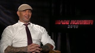 Dave Bautista Didnt Want to Read The Blade Runner 2049 Script [upl. by Aniad]