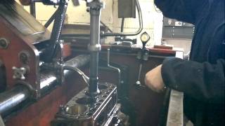 MGB engine bore honing [upl. by Gardell]