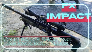 FX Impact long range shooting w JSB Knockout slugs [upl. by Roe]