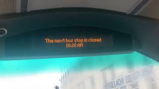 “The next 2 bus stops are Closed” announcement from 221 driver  on route 221 towards Wood Green ￼ [upl. by Gustafsson]