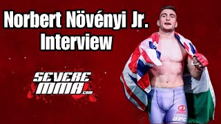 Norbert Növényi Jr talks injury recovery Andy Manzolo fight at Bellator 291 amp more [upl. by Riamo745]