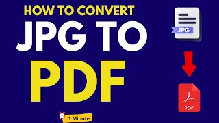 How To Convert Jpg to Pdf  Jpg To Pdf Converter  2024 [upl. by Enilesor148]