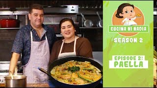 Paella Recipe How to cook Paella by Cucina ni Nadia [upl. by Eedna]