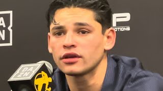 Ryan Garcia FIRST WORDS after DROPPING amp BEATING Devin Haney quotWHOS THE CRAZY ONE NOWquot [upl. by Denman460]