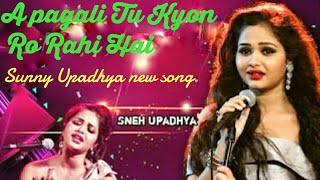 A pagli Tu kyun ro rahi hai cover by Sneh Upadhy layres new song [upl. by Artapoelc]