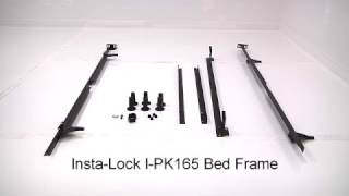 Mantua IPK165 QueenKingCalifornia King Bed Frame Setup Video [upl. by Anyahc]