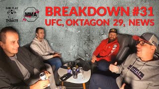 BREAKDOWN 31  UFC Oktagon 29 News… Bartoš Krajl Novák Homolka [upl. by Allcot]