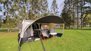 Jamet Outdoor AS trailer tent review Camping amp Caravanning [upl. by Stolzer]