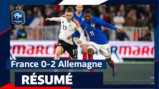 Le résumé de France  Allemagne 02 I FFF 2024 [upl. by Warren]