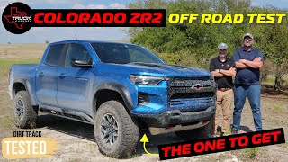 Chevrolet Colorado ZR2 Is The One To Get  TESTED ON DIRT [upl. by Ute]