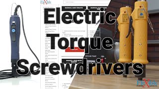 Electric Torque Screwdrivers  Flexible Assembly Systems [upl. by Mendive]