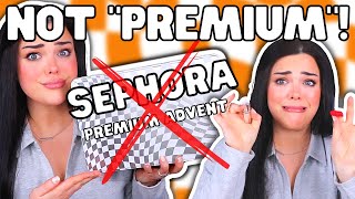 Sephora HOW IS THIS quotPREMIUMquot  Expensive Sephora Premium Advent Calendar Unboxing [upl. by Idram]