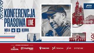 LIVE 🔵⚪🔴 Konferencja po meczu WISRES 41 [upl. by Eudoxia]