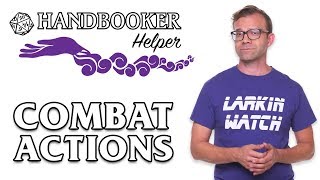 Handbooker Helper Combat Actions [upl. by Rtoip]