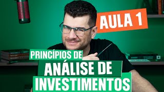 Princípios de Análise de Investimentos  CPA 10 CPA 20 CEA e AAI [upl. by Tommi]