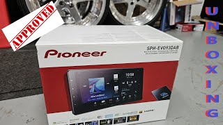 unboxing the Pioneer SPHEVO93DABUNI  9quot Apple CarPlay Android Auto Waze WiFi [upl. by Ardnas]