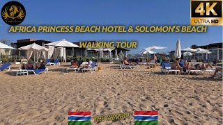 African Princess Beach Hotel amp Kotu Beach Virtual Walking Tour In The Gambia Weat Africa [upl. by Atenaz]