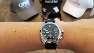 The best field watch for the money Seiko Alpinist spb121 review [upl. by Suilienroc]